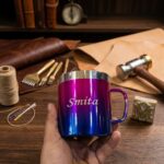 Personalized Stainless Steel Custom Name Mug – Premium Matte Finish Insulated Coffee Cup2