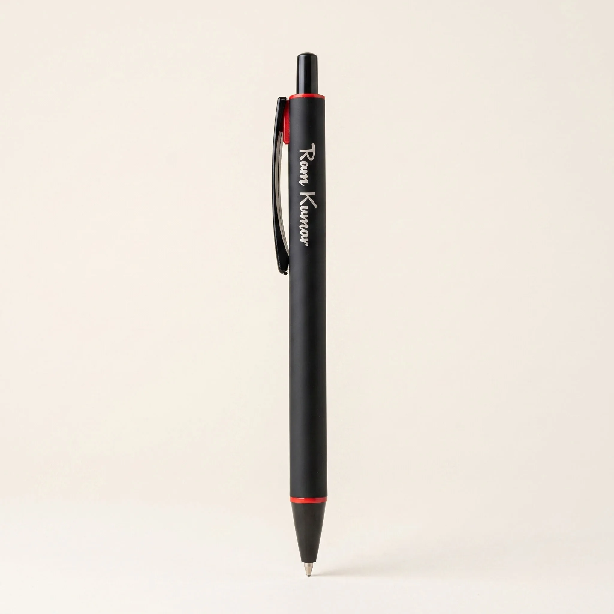 Premium personalized metal pens with custom name and logo engraving - view 3