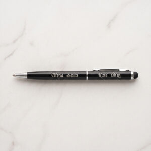 Custom Engraved Slim Pen with Stylus – Premium Gift